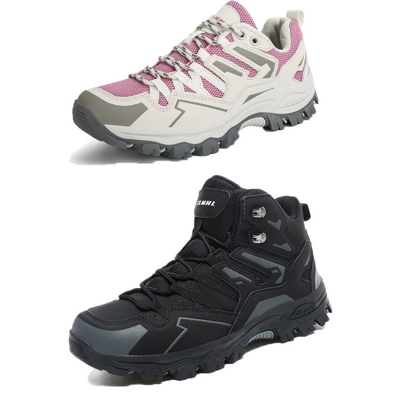 Unisex Hiking Shoes Low-Top Breathable Mesh Anti-Slip - Image 1