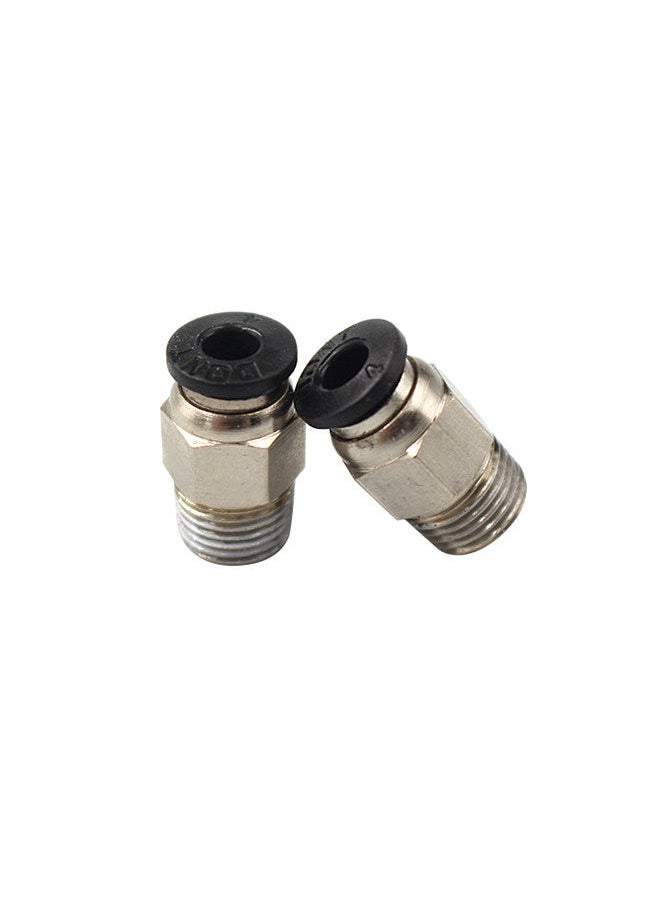 Two Trees - 3D Printer Kit Hand Twist Leveling Nut with 2pcs PC4-M6 Pneumatic Fittings 2pcs PC4-M10 Pneumatic Fittings 4pcs Heated Bed Springs for Creality Ender-3/Ender-3 Pro/ CR-10 Series 3D Printer - Image 1
