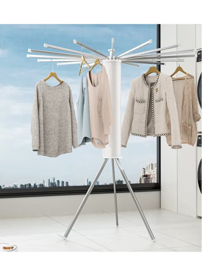 Tripod Clothes Drying Rack Foldable Portable Space Saving Cylinder Laundry Stand for Indoor Outdoor Tripod Clothes Drying Rack  - Image 1
