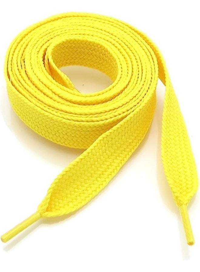 ECVV 90CM  Flat Coloured Athletic Shoe Laces for Sports Shoes Boots Sneakers Skates Fits All Adult and Kids - Image 2