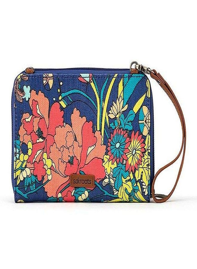 Sakroots Large Smartphone Crossbody, Royal Flower Power - Image 3