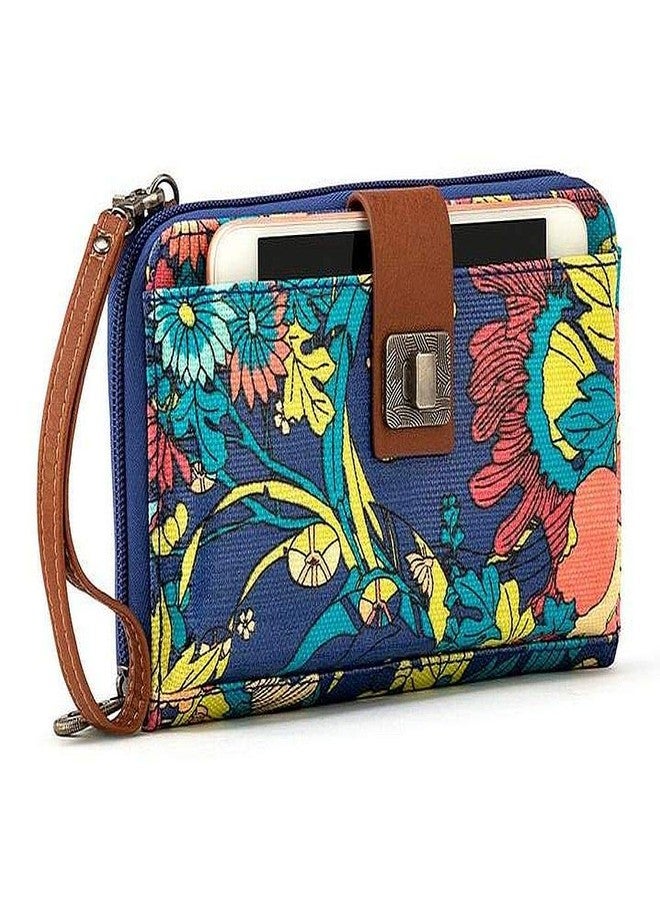 Sakroots Large Smartphone Crossbody, Royal Flower Power - Image 2