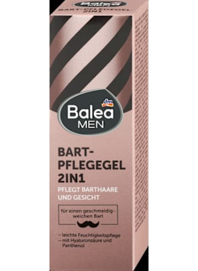 balea Beard & Face Care Gel 2 in 1 (Moisturizing & Nourishing) - Image 1