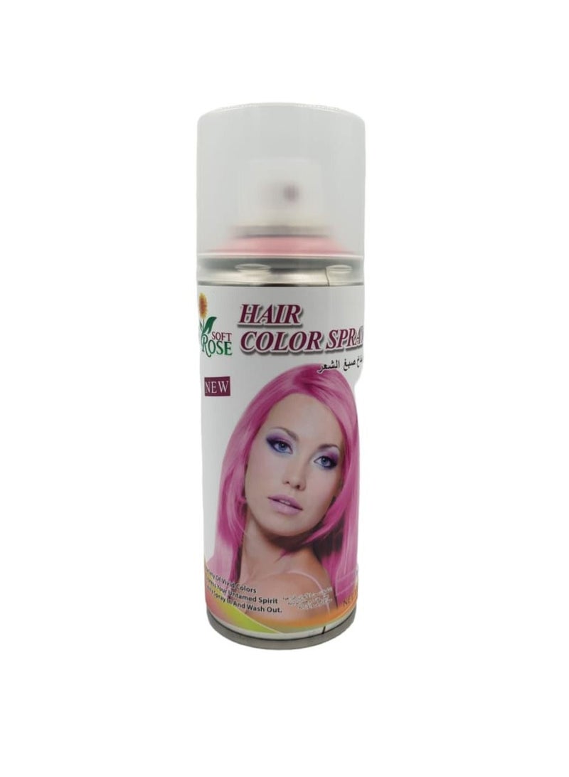 soft rose Pink Hair Dye Spray 138 ml - Image 1