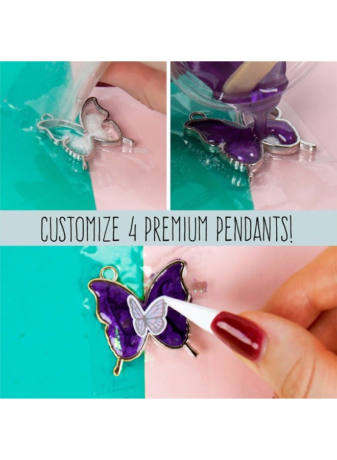 STMT D.I.Y. Resin Jewelry Studio, All-in-One Resin Jewelry Making Kit with Molds, Fun DIY Kit to Make Your Own Necklaces, Bracelets & More, Great Gift for Teen Girls 14+, One Size - Image 5