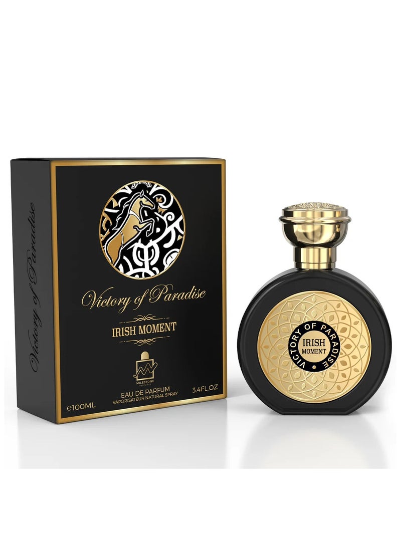 Milestone Victory Of Paradise Irish Moment Eau De Parfum For Unisex - 100 ML - Image 1