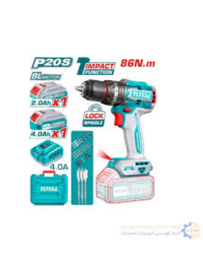 TOTAL Senior Battery Hammer 20V 86Nm - Image 1