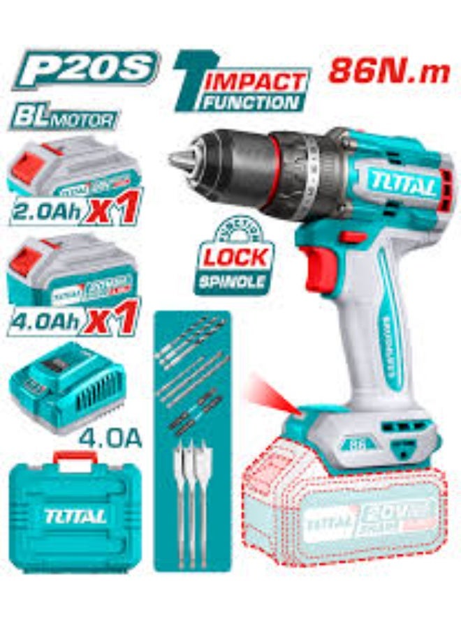 TOTAL Senior Battery Hammer 20V 86Nm - Image 2