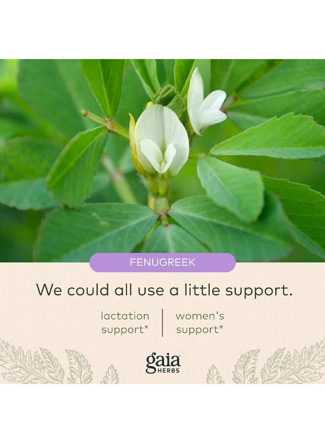 Gaia Herbs Lactation Support, Vegan Liquid Capsules, 60 Count - Image 4