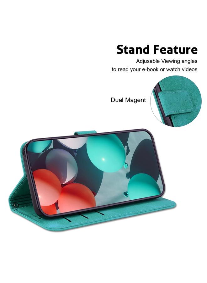 S-TOP Case For Motorola Edge 40 Neo Seven-shaped Embossed Leather Phone Case - Image 5