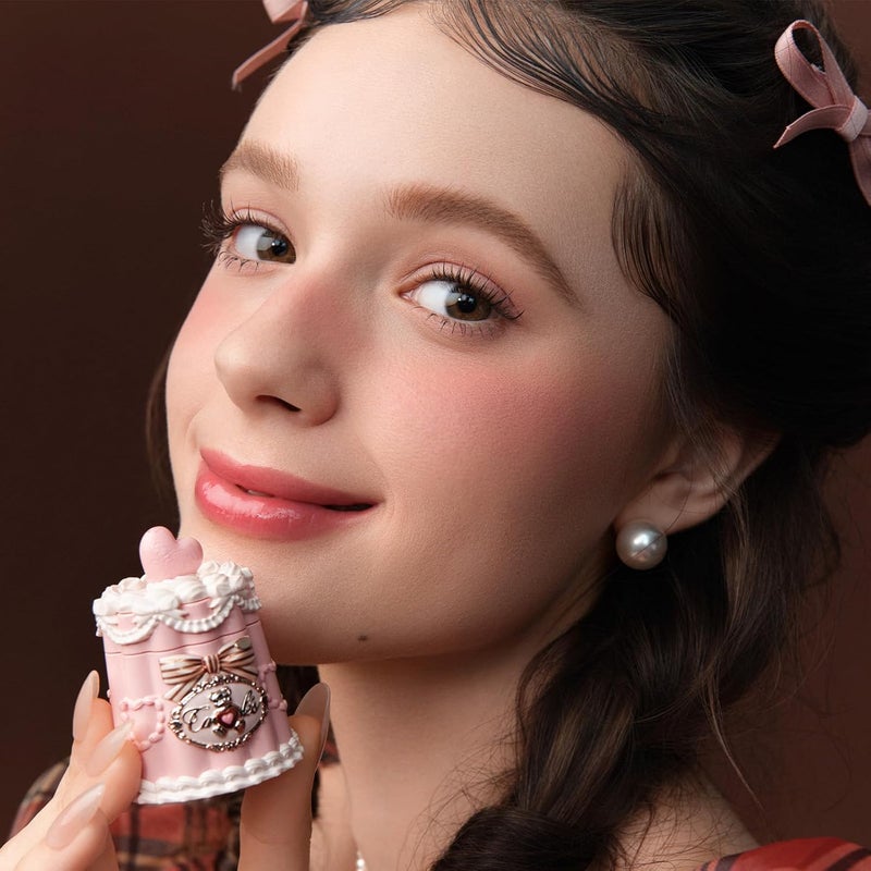 Flower Knows The Sweetie Bear Coating Lip Jelly, Soft Moisturizing Tinted Lip Gloss with Botanicals, Lightweight Non-Sticky Pink Lips Plumper, Cruelty-Free, 5g (JE05 Tiered Dress) - Image 5