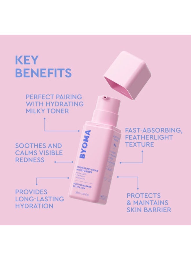 BYOMA Hydrating Milky Moisturiser 50ml - Image 4
