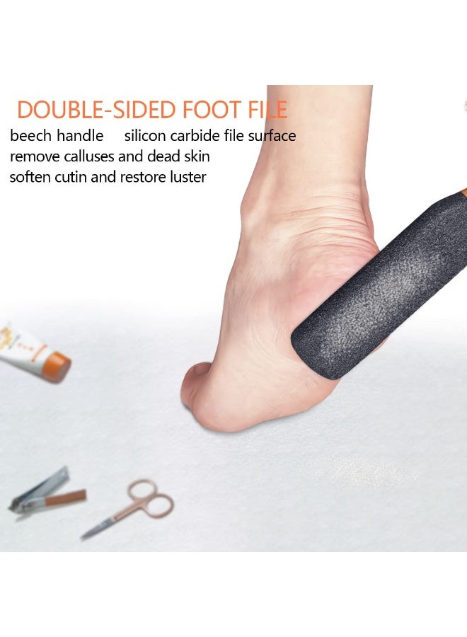 Foot File/Rasp,Exfoliator Pedicure Tool Foot Callus Remover Scrubber for Dead Skin,Corn and Hard Skin - Pumice Stone for Cracked Feet,Heels, Elbows, Hands in Shower - Image 3