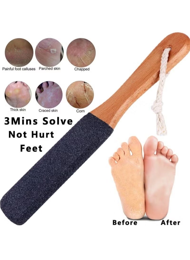 Foot File/Rasp,Exfoliator Pedicure Tool Foot Callus Remover Scrubber for Dead Skin,Corn and Hard Skin - Pumice Stone for Cracked Feet,Heels, Elbows, Hands in Shower - Image 2