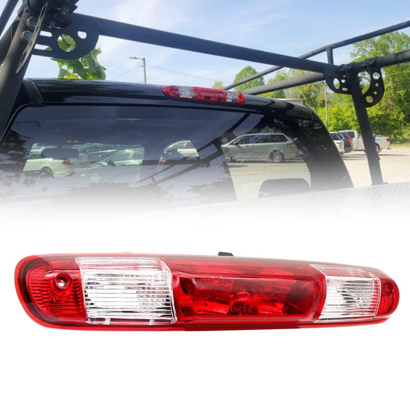FZJDSD 3rd Third Brake Light High Mount Stop Light and Cargo Lamp Compatible with Chevy Silverado GMC Sierra 1500HD 2500HD 3500HD 2007 2008 2009 2010 2011 2012 2013 25890530 25816217 25834790 - Image 1