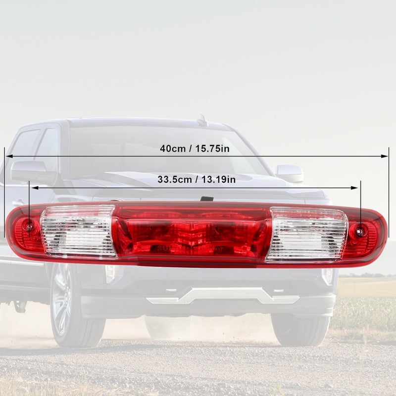 FZJDSD 3rd Third Brake Light High Mount Stop Light and Cargo Lamp Compatible with Chevy Silverado GMC Sierra 1500HD 2500HD 3500HD 2007 2008 2009 2010 2011 2012 2013 25890530 25816217 25834790 - Image 2