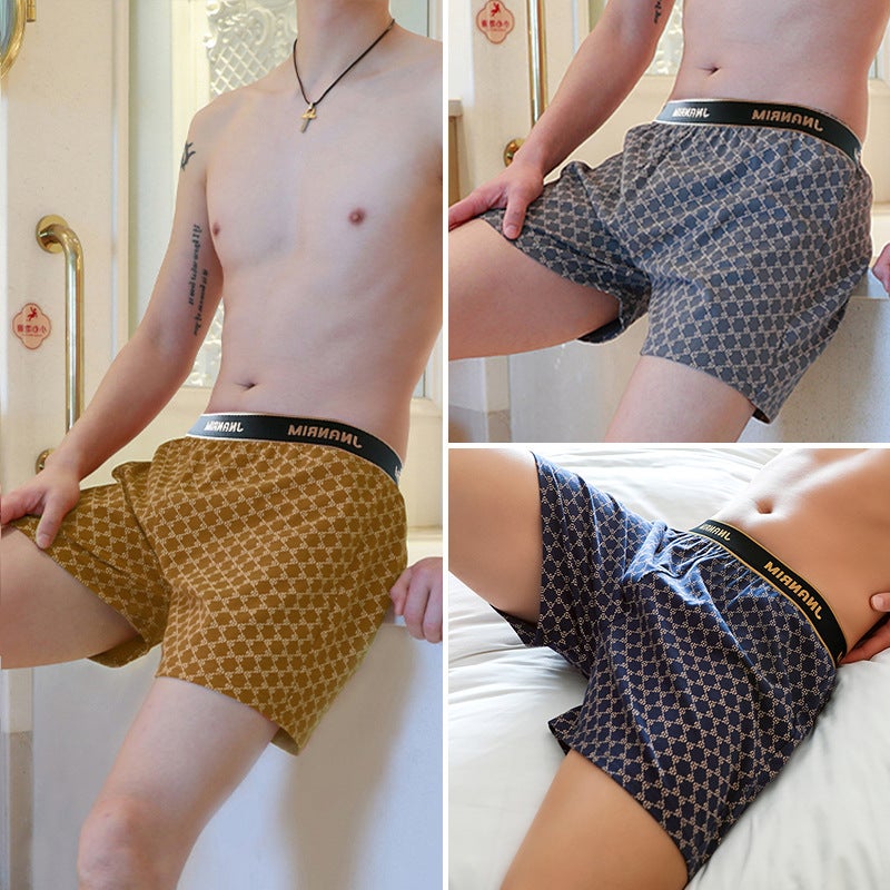 Factory Loose Arlo Pants Men'S Boxer Briefs Pure Cotton Comfortable Breathable Summer Youth Plus Size Boxer Pants - Image 1