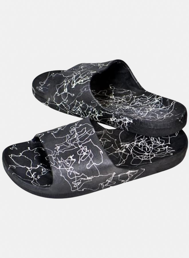 ers Black And White Lines for Men - Comfortable Leather - Image 3