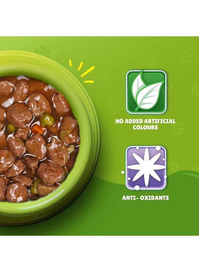 PURINA فريسكيز قطع دجاج في صلصة طعام رطب للقطط 85 جرام (26 كيس) - Image 4