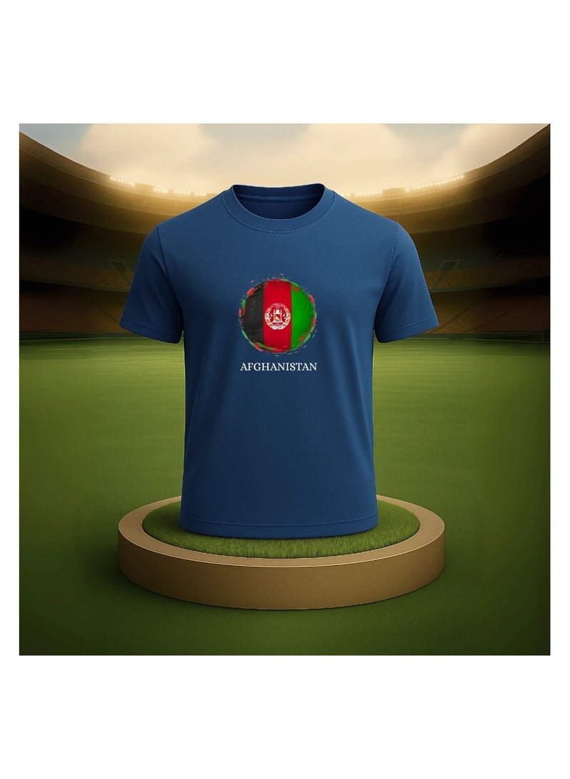 PRINTSHOP4ME Afghanistan Cricket Dry Fit T-Shirt For Men | Lightweight Half Sleeve Round Neck Jersey | Ideal For Sports,Training & Casual Wear - Image 5