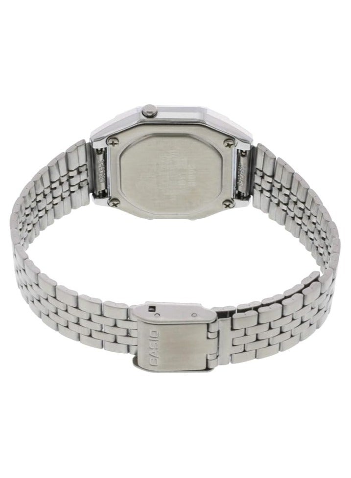 كاسيو ساعة رقمية مع ستانلس ستيل LA680WA-4C - Image 2
