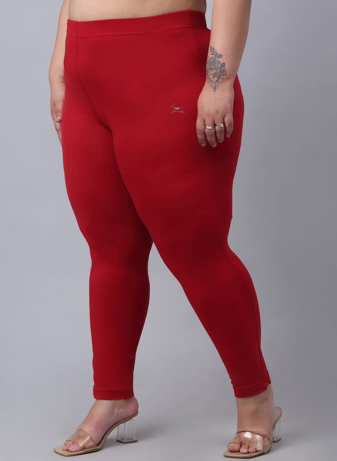 Trend Level Women Super Plus Size Mid Rise Easy Wash Trousers - Image 2