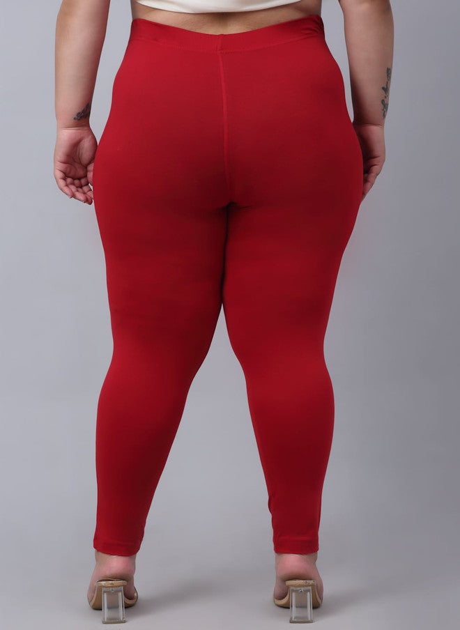 Trend Level Women Super Plus Size Mid Rise Easy Wash Trousers - Image 3