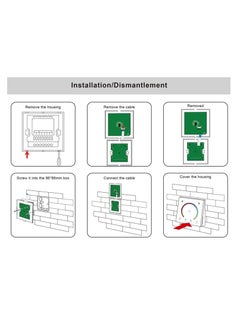 Light Dimmer Switch, LED Controller, Wall- Mounted Plastic Cover Touch Panel Switch for DC12V-24V 3528 2835 5050 Single Color Strip Lighting(RGB-Red, Green, Blue) - pzsku/Z483BFAB0F767E86FA7E5Z/45/_/1715674742/d1178504-8171-40b6-abc7-aeafb6b1dcac