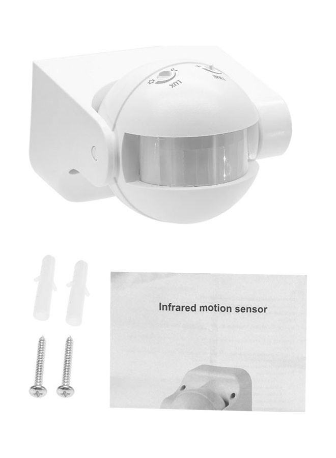 NIBEMINENT Waterproof Infrared Motion Sensor White - Image 1