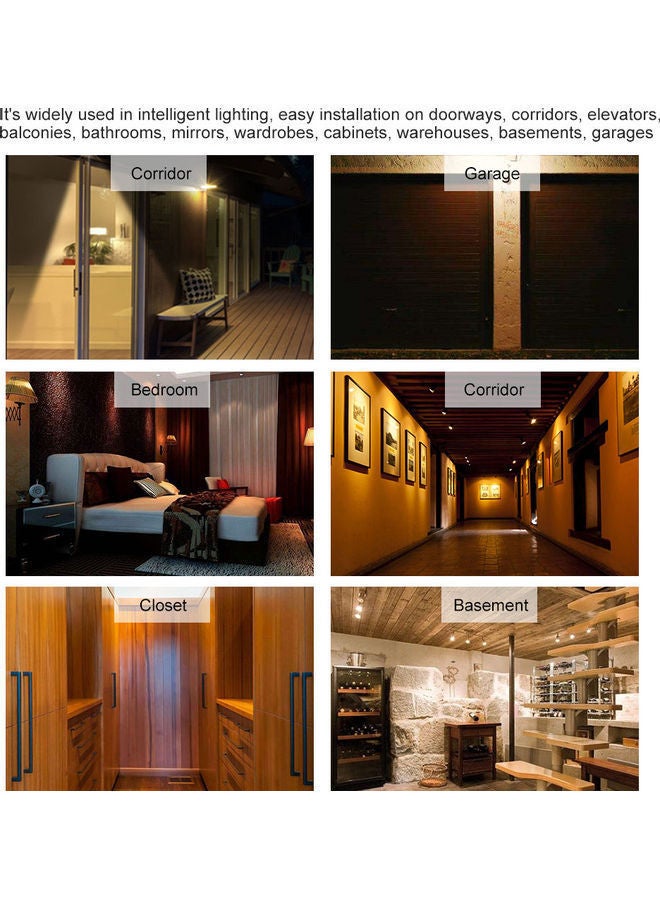 NIBEMINENT Waterproof Infrared Motion Sensor White - Image 3