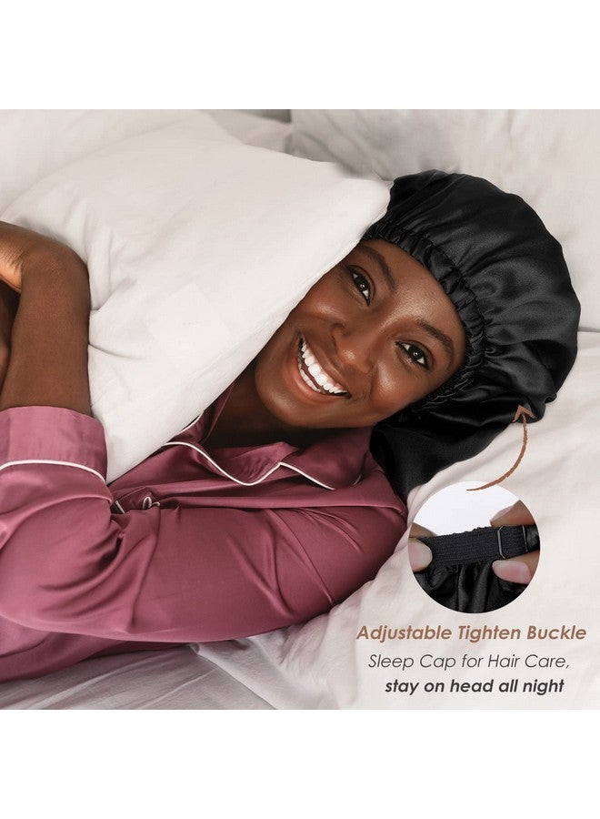 يانيبست بونيه طويل جديلة بونيه للنوم الساتان بونيه الحرير بونيه الشعر جديلة بونيه للنوم بونيه للنساء السود - Image 4