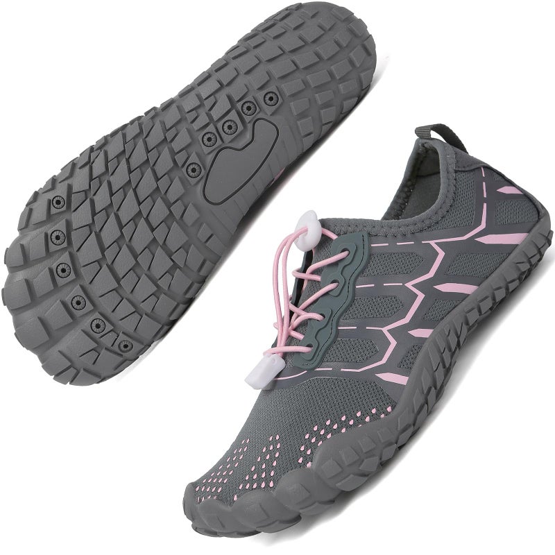 ziitop Water Shoes for Women Men Beach Shoe Women Swim Pool River Barefoot Shoes Quick Dry Slip-on for Pool Beach Surf Water Park Yoga - Image 1
