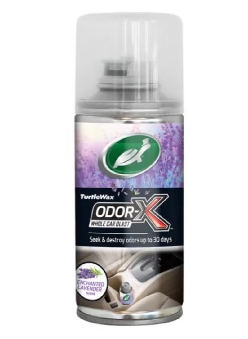 TurtleWax Odor-X Whole Car Blast 100ml Enchanted Lavender Scented Odor Eliminator Fogger Designed to Seek and Destroy Odors for up to 30 Days with One Easy Use. - Image 2