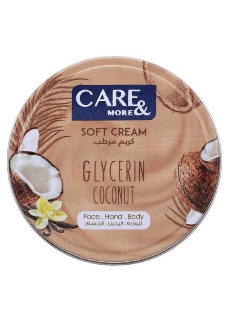 Care & More CARE&MORE GLYCERIN COCONUT CRM 75ML 