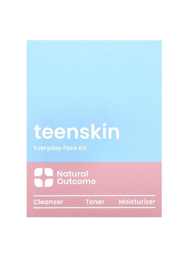 natural outcome Natural Outcome, Teen Skin, Everyday Face Kit, 3 Piece Kit  - Image 2
