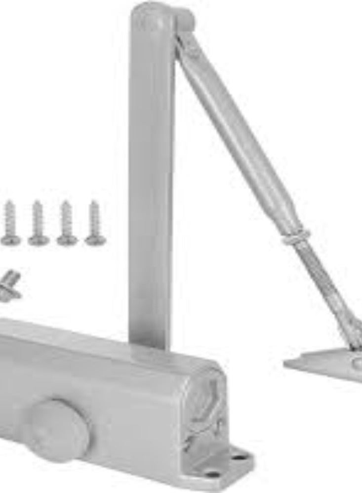 KNP KNP  Automatic Adjustable Door Closer in White is designed to ensure doors close securely and quietly, enhancing safety, security, and convenience in both residential and commercial settings.  - Image 3