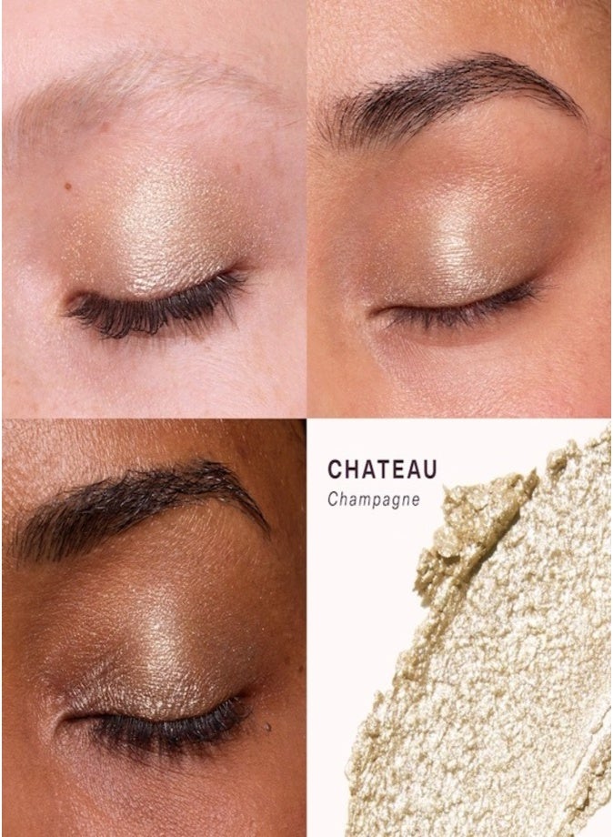 Tower 28 Beauty GoGo Cooling Shimmer 8H Eyeshadow Stick 2.8g – Chateau Long-Wear Shimmer Eye Color - Image 2