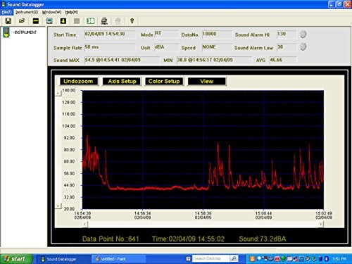 Extech 407760 USB Sound Level Datalogger - Image 5