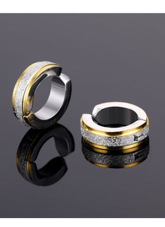 JOLLY Stainless Steel Frosted Earing  - Image 2