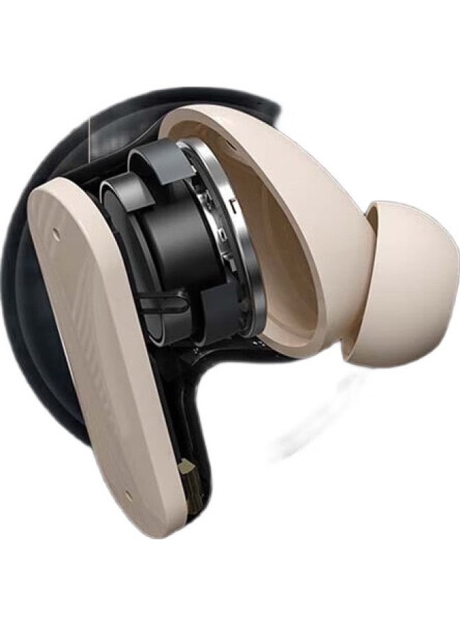SOAIY Tr6 Bluetooth Headphones, Anc Active Noise Cancellation Second Generation App Version, Bluetooth 5.3 Gaming Headphones, Compatible With Apple, Huawei, Xiaomi Phones, Bright Moon Silver - Image 1