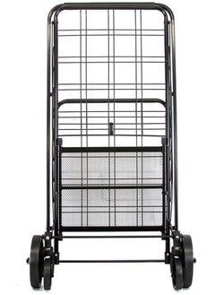Generic Folding Trolley Shopping Carts Iron Carts Large Trolley  - Image 4