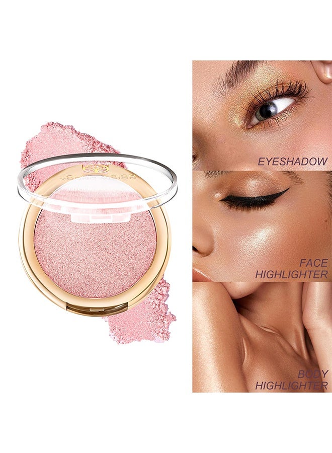 يونج فيجن بودرة مكياج هايلايتر ، مصنوعة من مكونات عالية الجودة ، بلطف على البشرة وتوفر ثباتا طويل الأمد ، مناسبة تحت المكياج مع لمسة نهائية طويلة الأمد 02 - Image 5