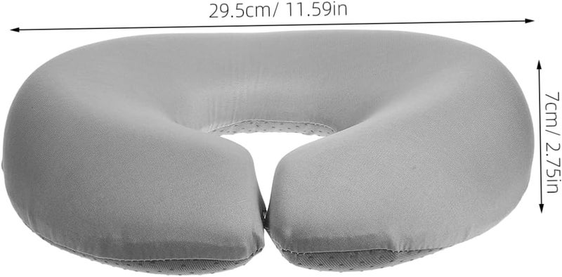 U Shaped Face Down Pillow Ergonomic Massage Bed Cushion for Spa Home Use Memory Foam Neck Support for Beauty Treatments and Relaxation Skin Friendly Design - Image 2