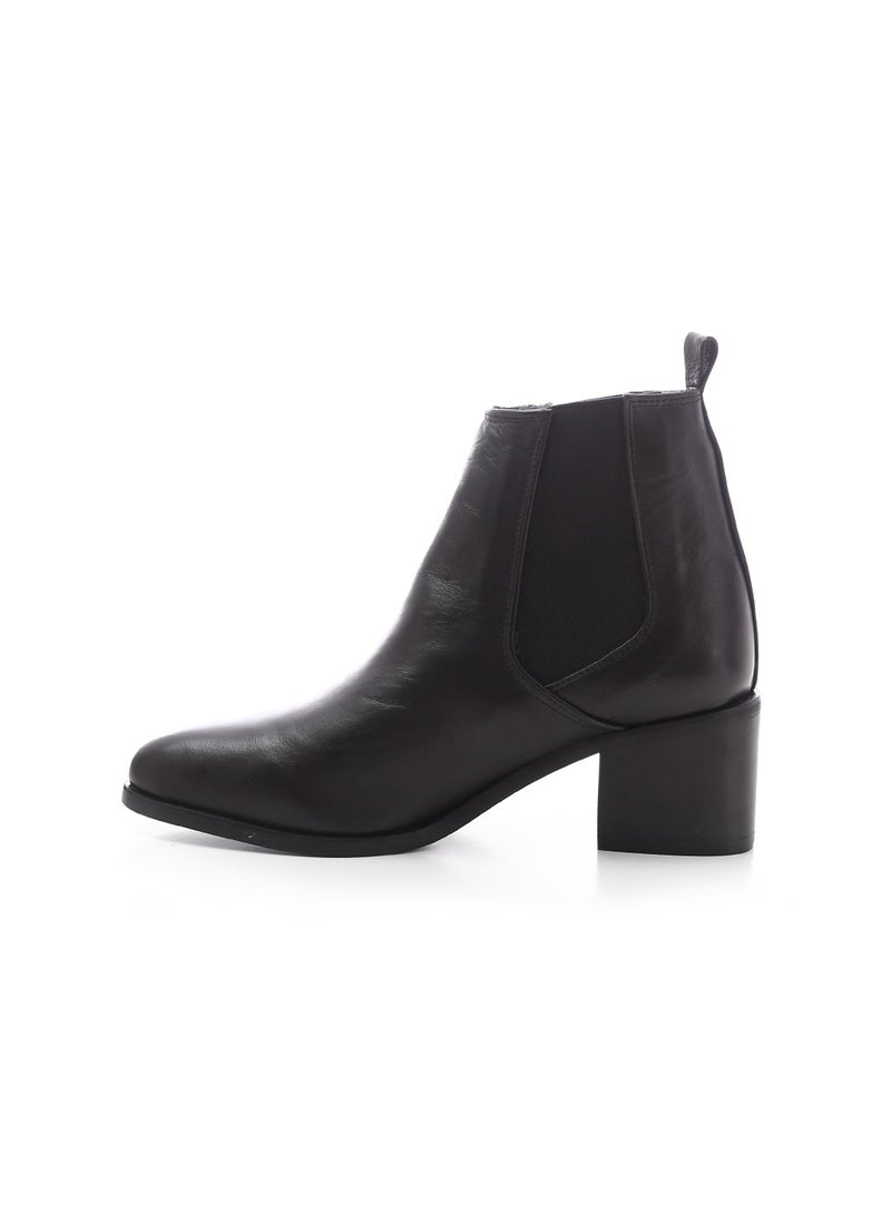 Mr.joe Mid-Calf and half Triangular Cowboy Boots For Women (3828)  - Image 4
