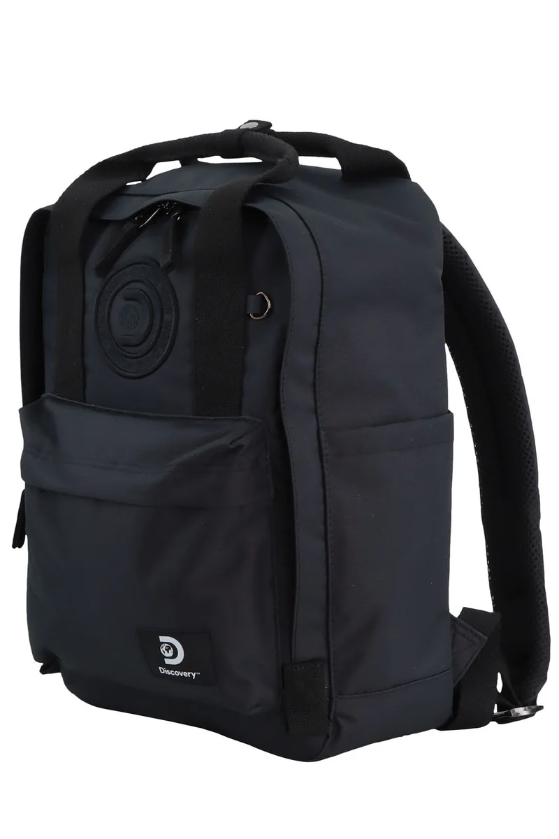 Discovery Discovery Cave Backpack 13L – Lightweight, Eco-Friendly Laptop Backpack, Everyday Bag with Multiple Pockets. Black