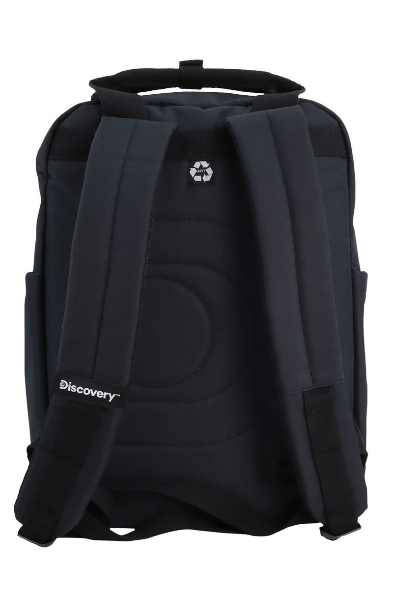 Discovery Discovery Cave Backpack 13L – Lightweight, Eco-Friendly Laptop Backpack, Everyday Bag with Multiple Pockets. Black  - Image 4