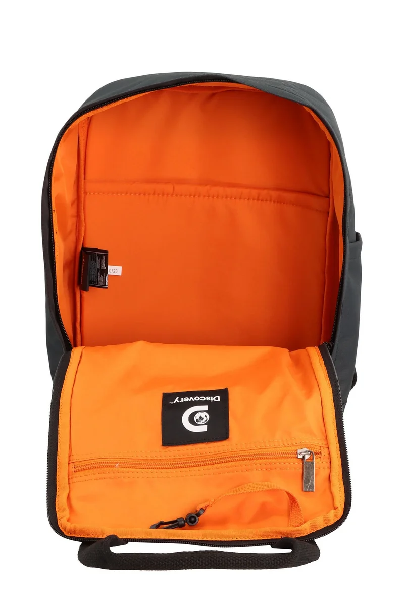 Discovery Small Discovery Cave Backpack 13L – Lightweight, Eco-Friendly Laptop Backpack, Everyday Bag with Multiple Pockets. Black  | Best Price UAE