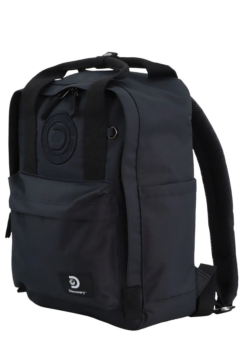 Discovery Small Discovery Cave Backpack 13L – Lightweight, Eco-Friendly Laptop Backpack, Everyday Bag with Multiple Pockets. Black  | Best Price UAE