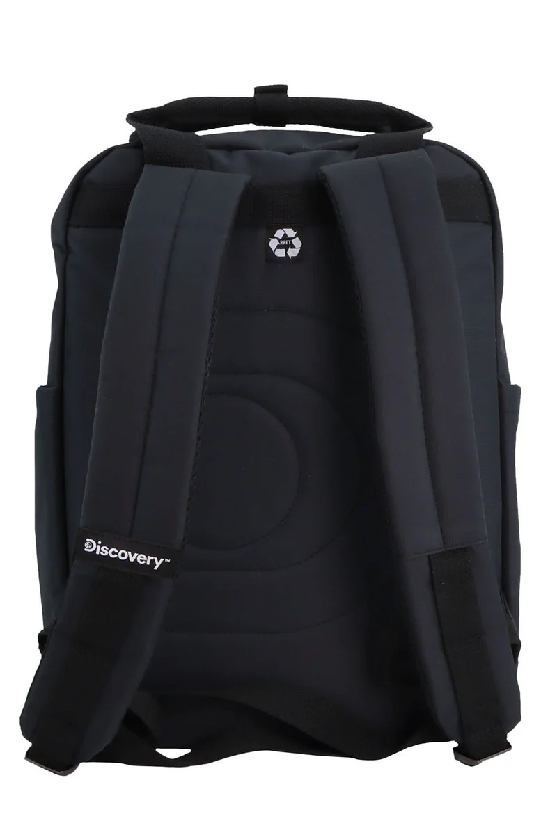 Discovery Small Discovery Cave Backpack 13L – Lightweight, Eco-Friendly Laptop Backpack, Everyday Bag with Multiple Pockets. Black  | Best Price UAE