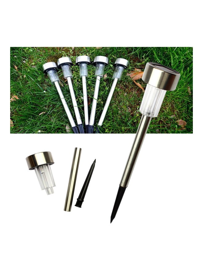 Alyashmac 12-Piece LED Solar Powered Outdoor Night Lights White 1.9x1.9x14inch - Image 4